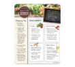 44044E Adult Farmer's Market Tip Card - Side 1