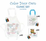 55020 Color Your Own Clinic Set (120 Pieces)