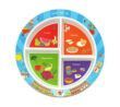 13518E 7" Kid's 4-Section Garden MyPlate