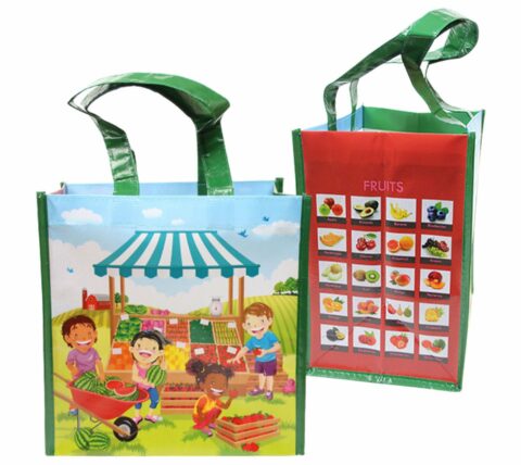 44015E Kids Farmers Market Bag - Fruits