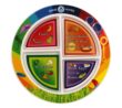 13514E 7" Kid's 4-Section MyPlate